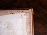 1755 The Gentleman Instructed In A Virtuous and Happy Life by William Darrell. - Harrington Antiques