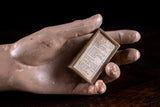 1878 Miniature London Almanac In Six-Fold Brass Glazed Travelling Mount - Harrington Antiques