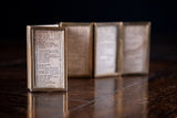1878 Miniature London Almanac In Six-Fold Brass Glazed Travelling Mount - Harrington Antiques