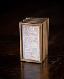 1878 Miniature London Almanac In Six-Fold Brass Glazed Travelling Mount - Harrington Antiques