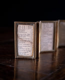 1878 Miniature London Almanac In Six-Fold Brass Glazed Travelling Mount - Harrington Antiques