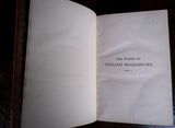 1881 The Works Of William Shakespeare in Four Volumes - Harrington Antiques