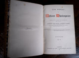 1881 The Works Of William Shakespeare in Four Volumes - Harrington Antiques