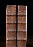 1899 The Life Of William Morris by J. W. Mackail. First Edition. 2 Volume Set. - Harrington Antiques