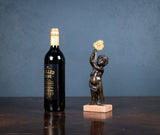 19th Century Bronze Putto Holding A Flower - Harrington Antiques