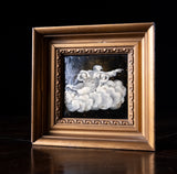 19th Century Limoges Celestial Gilt Enamel Panel - Harrington Antiques