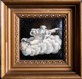 19th Century Limoges Celestial Gilt Enamel Panel - Harrington Antiques