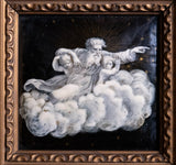 19th Century Limoges Celestial Gilt Enamel Panel - Harrington Antiques