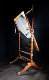 19th Century Mahogany Cheval Mirror - Harrington Antiques