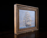 19th Century Oil Of Barque Sailing Ship - Harrington Antiques