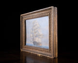 19th Century Oil Of Barque Sailing Ship - Harrington Antiques