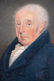 19th Century Portrait Of A Gentleman. Oil on Canvas. - Harrington Antiques