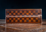 19th Century Primitive Parquetry Writing Slope - Harrington Antiques