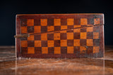 19th Century Primitive Parquetry Writing Slope - Harrington Antiques