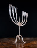 19th Century Wrought Iron Candelabra - Harrington Antiques