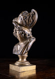 Gilt Bronze Bust Of Ajax, c.1880