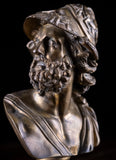Gilt Bronze Bust Of Ajax, c.1880
