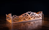 Rosewood & Tunbridgeware Folding Book Stand, c.1860