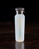 Opaline Glass & Silver Scent Bottle By Charles May, 1903