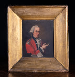 18th Century Portrait Of An Officer (Irish School)