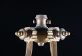Large Brass & Cut Glass Hall Lantern, c.1910