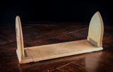 Oxford University Arms Carved Oak Book Slide