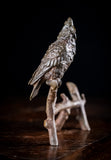 19th Century Bronze Cockatoo On Branch