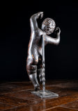19th Century Ebonised Carved Putto