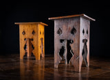 Near Pair Of Liberty & Co Oak Plinth Stands, c.1900