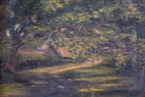 A Woodland Path. Signed N. Dunning, 1922.
