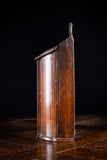 Large Elm Double Compartment Candle Box, c.1800