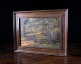 A Woodland Path. Signed N. Dunning, 1922. - Harrington Antiques