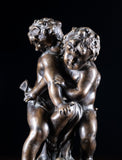 After Jean Baptiste Pigalle (1714–1785) - Eros and Anteros Fighting Over Heart - Harrington Antiques
