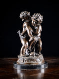 After Jean Baptiste Pigalle (1714–1785) - Eros and Anteros Fighting Over Heart - Harrington Antiques
