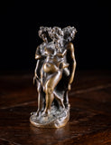After Pierre Legros The Elder (1629-1714) - Bronze Silenus, Pan & Nereid - Harrington Antiques
