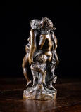 After Pierre Legros The Elder (1629-1714) - Bronze Silenus, Pan & Nereid - Harrington Antiques