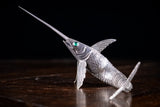 Articulated Silver Swordfish, c.1940 - Harrington Antiques