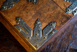 Betjemann & Son Walnut and Coromandel Writing Slope - Harrington Antiques