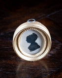 Early 19th Century Gilded Silhouette Portrait Of A Lady - Harrington Antiques