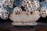 Early 20th Century Hydrangea Toleware Dummy Board - Harrington Antiques