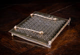 Fine Enamel Coated Brass Book Rest / Lectern, c.1890 - Harrington Antiques