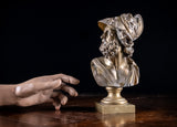 Gilt Bronze Bust Of Ajax, c.1880 - Harrington Antiques