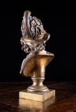 Gilt Bronze Bust Of Ajax, c.1880 - Harrington Antiques