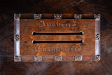 Gothic Revival Oak Letter / Correspondence Box, c.1880 - Harrington Antiques