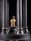 Grand Tour Bronze & Slate Temple Models, c.1880 - Harrington Antiques