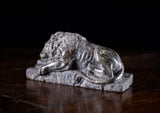 Grand Tour Serpentine Lion Of Lucerne - Harrington Antiques