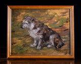 John Murray Thomson R.S.A R.S.W (Scottish, 1885-1974) - Portrait Of A Terrier - Harrington Antiques