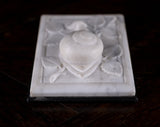 Large 19th Century Marble & Slate Snail Paperweight - Harrington Antiques