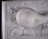 Large 19th Century Marble & Slate Snail Paperweight - Harrington Antiques