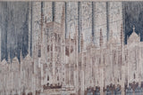 Large Architectural Pen & Ink Drawing Of A Cathedral, Dated 1908 - Harrington Antiques